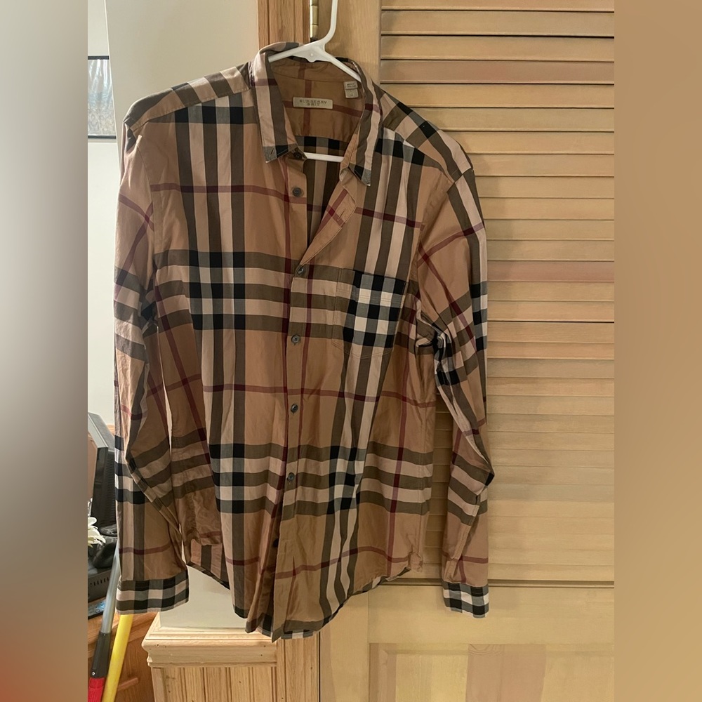 Burberry Dress Shirt Men’s Large